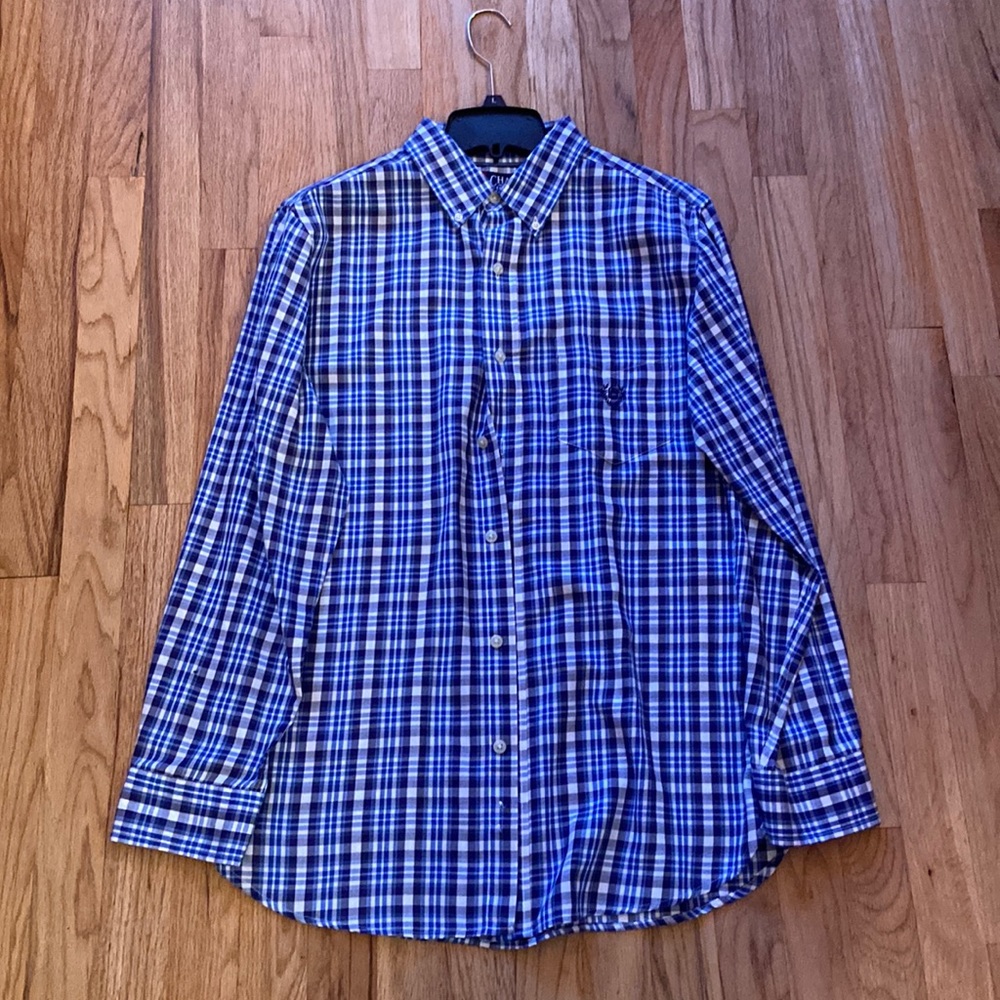 Medium Men’s Chaps Button-Up Shirt.